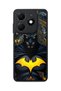 Spark 20 Compatible Printed, Matte Black, Soft Silicone, Protective, Shock Absorbing Cover, Case