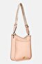 Women Brand Logo Cross Body Bag, Pink - 3