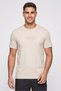 Men Sportswear Fit Short Sleeve Outdoor T-Shirt, Beige