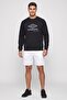Men Sportswear Fit Brand Logo Outdoor Sweatshirt, Black - 2