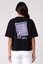 Women Relax Fit Short Sleeve Outdoor T-Shirt, Black - 4