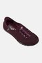 Women Breathe Easy Slip On Walking Shoes, Burgundy