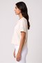 Women Relaxed Fit Short Sleeve Training T-Shirt, White - 3