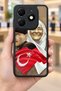 Tecno Spark 20 Compatible Printed, Matte Black, Soft Silicone, Protective, Shock-Absorbing Cover, Case - 8