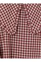 I Bebe Roba Collar Checked Embroidered Girls' Dress from Freezen Store - 3