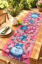 Cat and Roses Patterned Runner / Tablecloth / Placemat