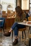 Bitter Brown Suede Fur Inside Wool Thick Sole High Heeled Winter Ankle Short Mini Ug Boots - 2