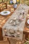 Dogs Playing Chess Patterned Runner / Tablecloth / Placemat - 3