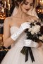 Satin Short White Invitation Gloves Bride Costume New Year's Halloween Halloween Accessory