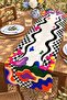 Flowing Colors Patterned Runner/Tablecloth/Placemat - 3