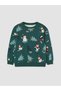 Printed Boys' Thick Sweatshirt (W6) - 2