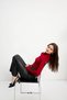 Bipantolon Women's Slim Fit Half Turtleneck Body - 6