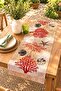 Red Sea Plant Patterned Runner / Tablecloth / Placemat - 2