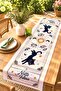 Starry Cat Patterned Runner / Tablecloth / Placemat