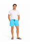 Men's Solid Swim Shorts – Aqua Blue