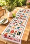 Bohemian Icons Patterned Runner / Tablecloth / Placemat