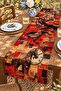 Textured Horse Patterned Runner/Tablecloth/American Placemat - 3