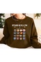Gilmore Girls Lukes Stars Hollow Printed Cotton 3 Yarn Threaded Crew Neck Oversize Sweatshirt