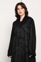 The Executive Jacquard – Structured Blazer-Collar Abaya in Jet Black - 3