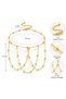 Elegant Topcuk Chain Adjustable Pazu Bracelet Arm Accessory - 2