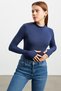 Bipantolon Women's Slim Fit Half Turtleneck Body - 4