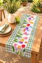 Colorful Tulips Patterned Runner / Tablecloth / Placemat - 2