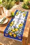 Artistic Lemon Tree Patterned Runner / Tablecloth / Placemat - 2