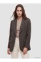 Quality Pieces from Çelebi Store Women's Embroidered Checkered Blazer Jacket