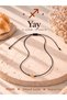 Aries Zodiac Sign Real Natural Citrine Stone Adjustable Necklace - 2