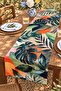 Botanik Düşünceli Kadın Patterned Runner / Tablecloth / Placemat - 3