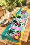 Speckled Flowers Patterned Runner/Tablecloth/Placemat