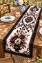 Old Generation Flowerpot Patterned Runner / Tablecloth / Placemat - 3