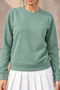 Women's Long Sleeve Comfortable Loose Sweatshirt - 5
