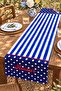 Pop Art Dog Theme Patterned Runner/Tablecloth/Placemat - 3
