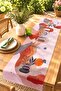 Abstract Stones Patterned Runner / Tablecloth / Placemat
