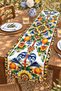 Ethnic Lemon Illustrations Patterned Runner/Tablecloth/Placemat - 3