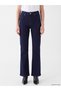 Alita City Lcw Vision Indigo Denim Straight Spanish & Flare High Spanish Leg Women's Jeans - 2