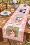 Framed Cats Patterned Runner / Tablecloth / Placemat - 3