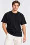 Men's Oversize T-Shirt T-Shirt Casual Fit White Smoked Gray Khaki Red Black Stone