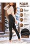 Winter Thermal Recovery Women's Leggings with Inner Lining and Diving Fabric - 3