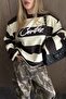 Brown Yellow Printed Sweatshirt - 1128 - 2