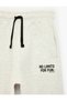 Printed Şardonlu Oversize Balloon Form Sweatpants - 5