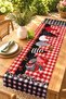 Cute Roosters Patterned Runner/Tablecloth/Placemat