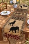 Natural African Animals Patterned Runner/Tablecloth/Placemat - 3