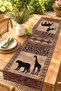 Natural African Animals Patterned Runner/Tablecloth/Placemat