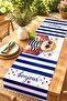 Pop Art Cat Themed Patterned Runner / Tablecloth / Placemat