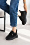 Ljn 6026 Suede Stone Print Detailed Lace-Up Shoes - 4