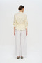 Front-Tie Long Sleeve Women's Shirt - 6