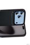 Zngzrmll Newface iPhone 18 Pro Auto Focus Carbon Cover (224029) - Black - 2