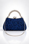 Lace Bag, Navy Blue Evening Dress Bag, Stylish and High-Quality Evening Dress Bag - 2